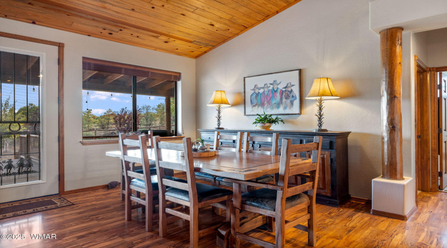 DINING OFF KITCHEN