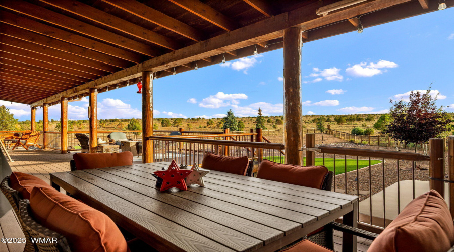 BACK PATIO DINING AREA