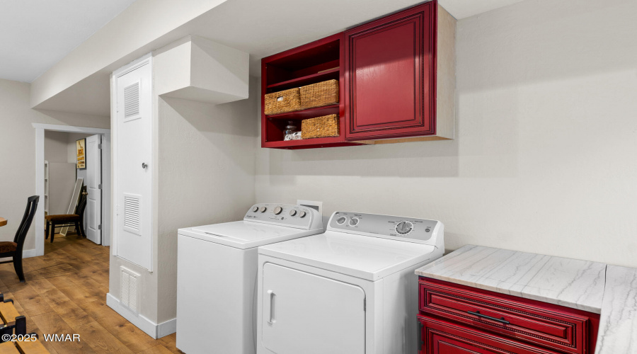 Laundry in Kitchen
