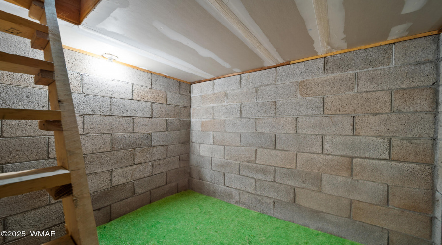 Storage Below Bunk Room