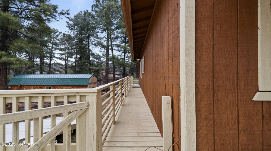Access to Back Deck