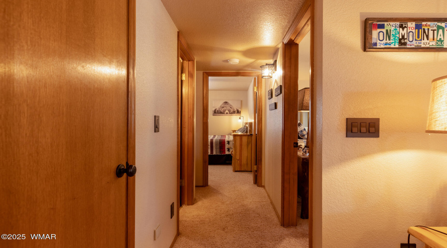 Hall to Primary & Guest Bedrooms