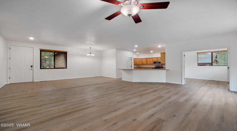 Open Dining Room/Living Room