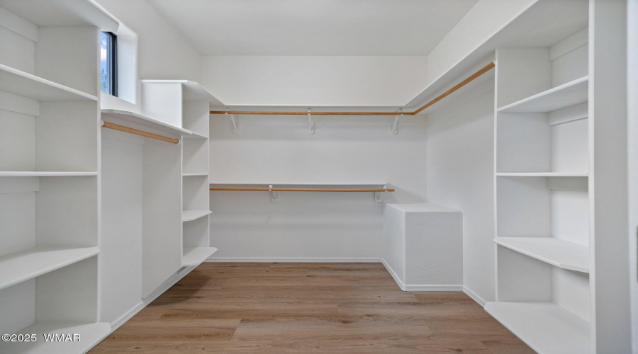 Primary Walk in Closet