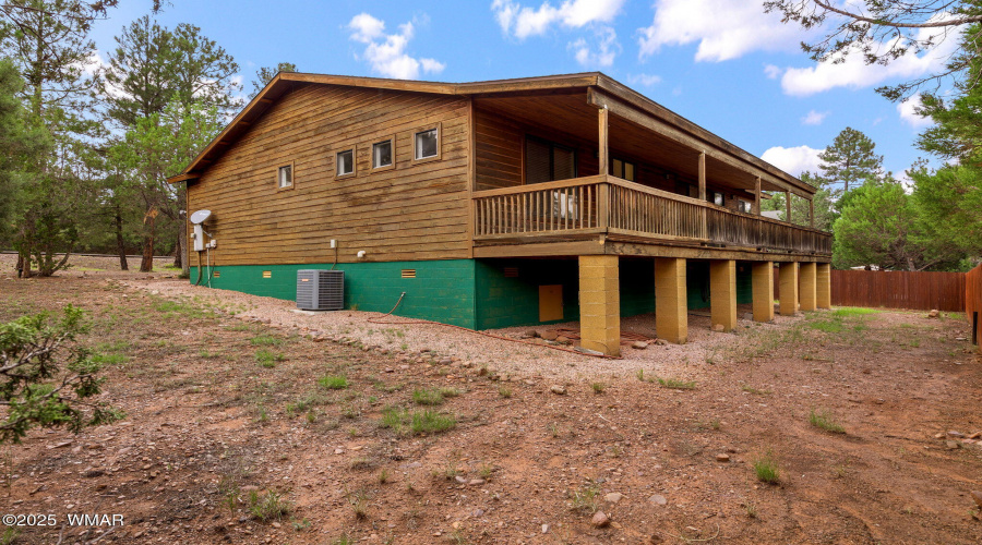 Side/Back View of Home