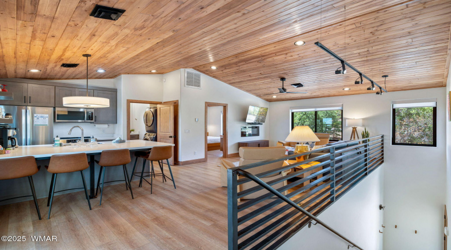 Guest House Living and Kitchen