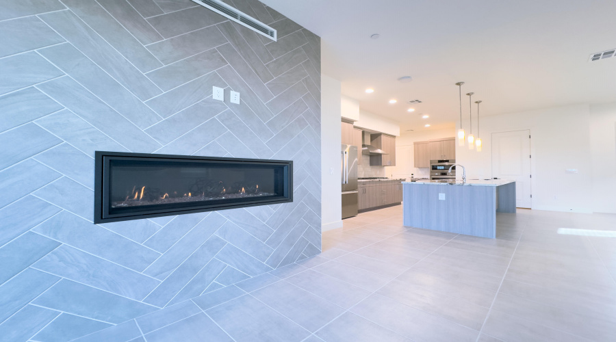 Kitchen & Living Room