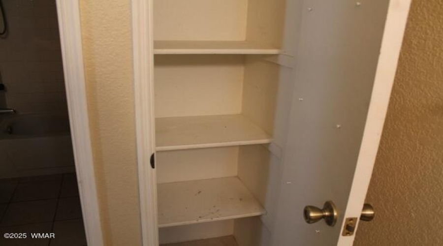 master linen closet