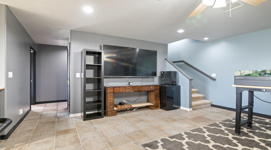 Downstairs