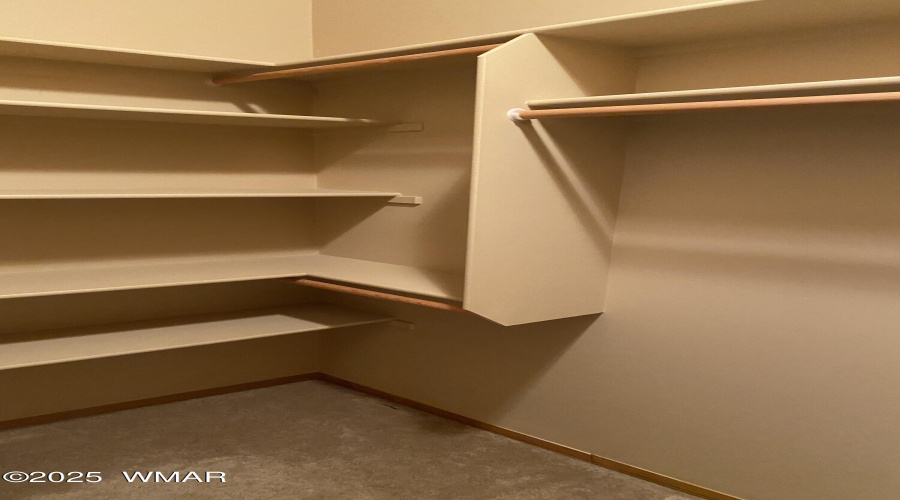 upstairs closet