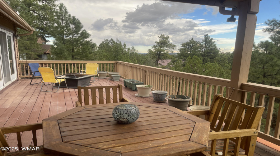 Deck OutSide of Primary Bedroom