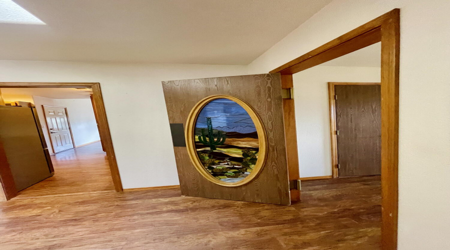custom stain glass door