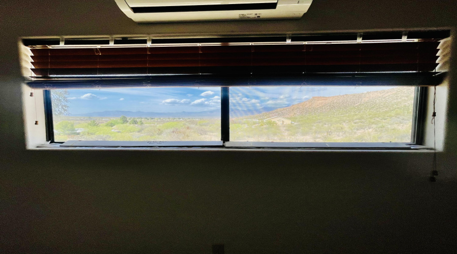 view  from master upstairs