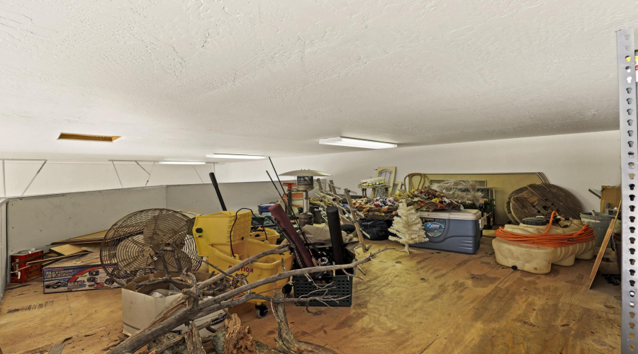 Storage Above Workshop