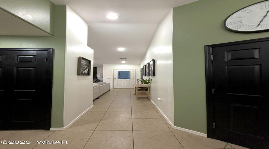 Front Door Entrance to Dining Room