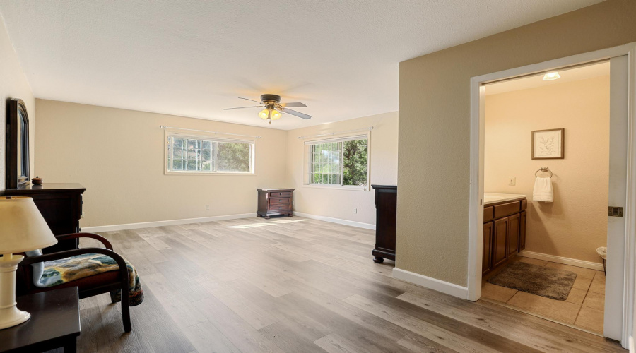Upstairs master bedroom