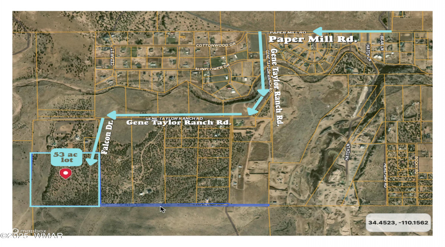 McCray Map w:arrows