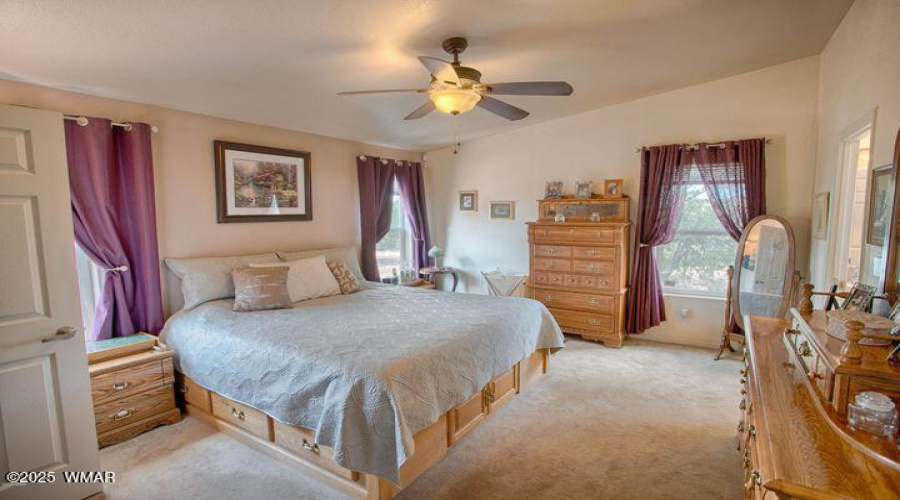 Master bed