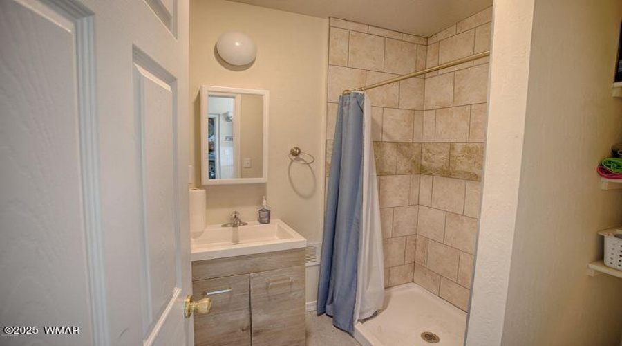 Garage bathroom