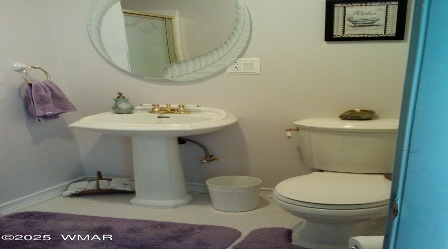 1 Downstairs Bathroom