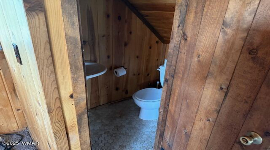 bathroom in loft