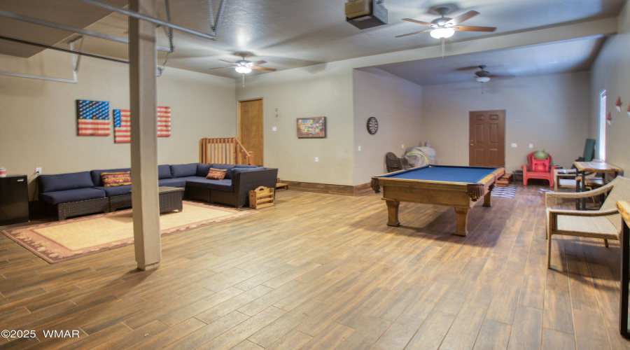 3-Car Garage/Game Room