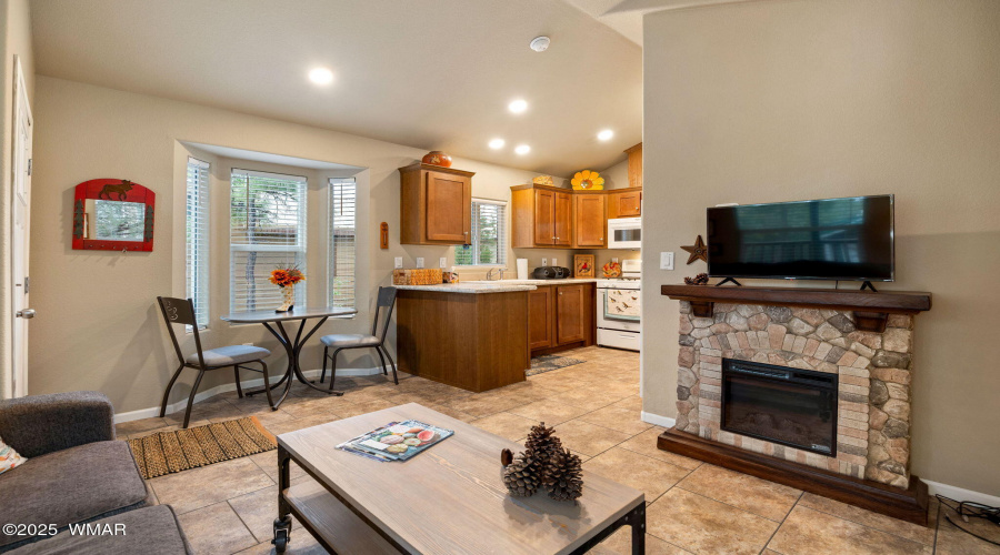 Dining Area  & Kitchen
