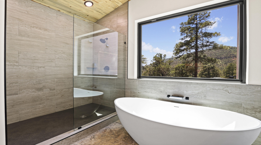 Master Tub & Shower
