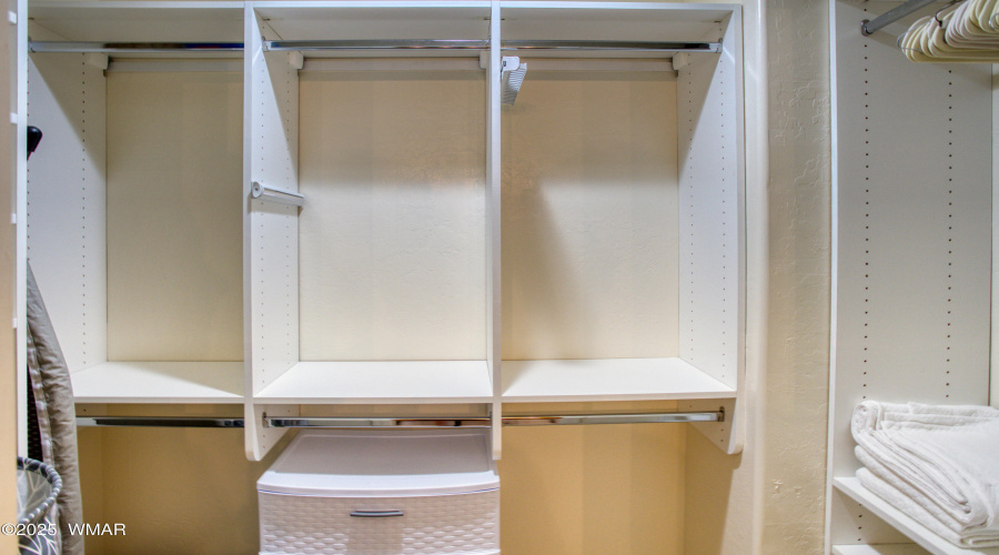 Lower Level Primary Closet
