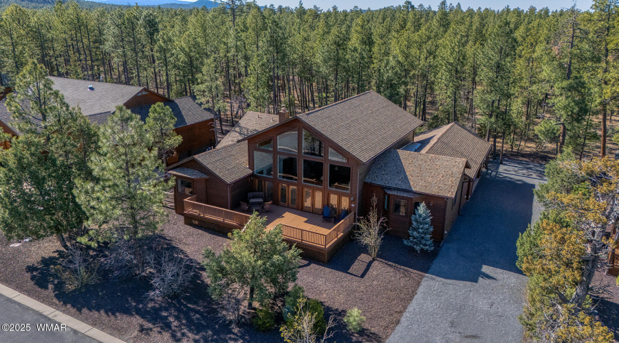 Front Drone View
