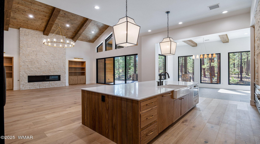 Kitchen To Dining