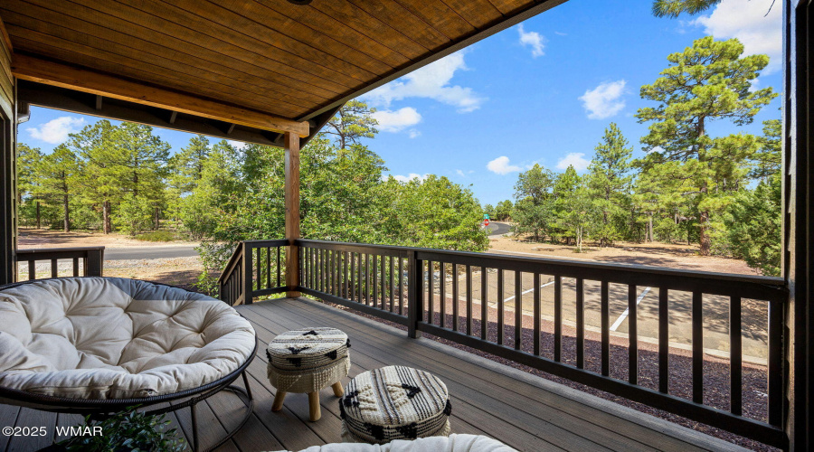 Back Covered Deck