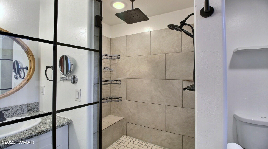 Walk in shower