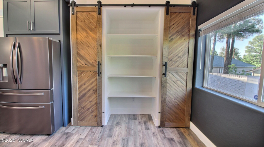 Custom pantry space