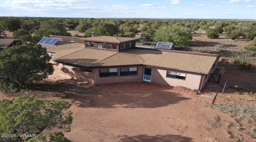 drone shot