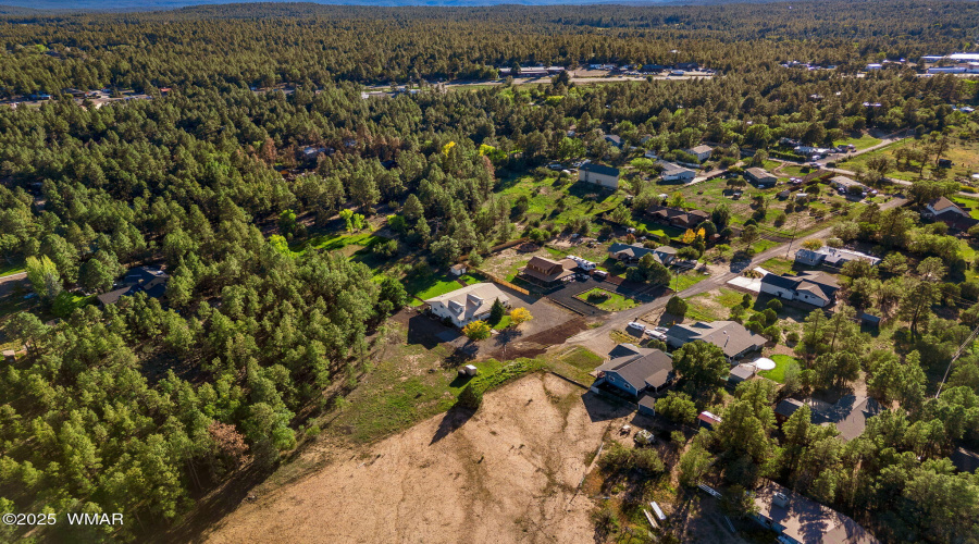 Aerial of entire property