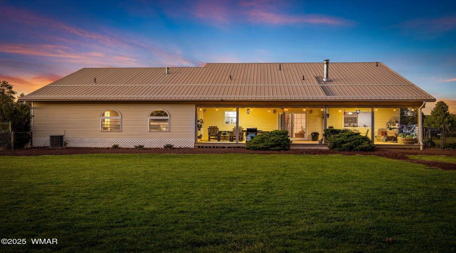 Back of home