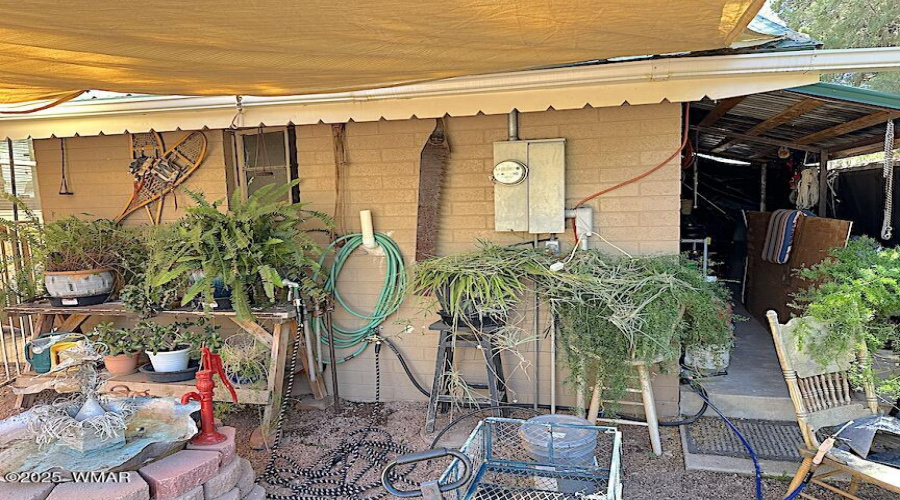 Rear Guest House Exterior