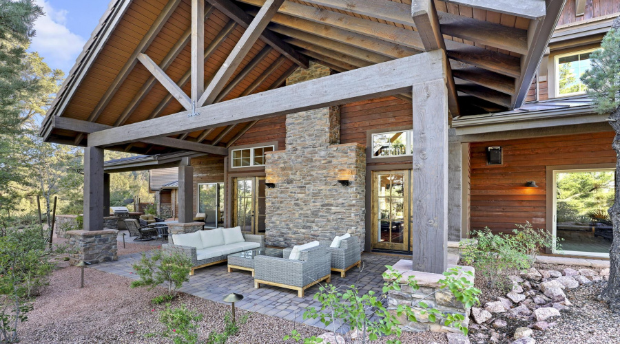 Rear Patio