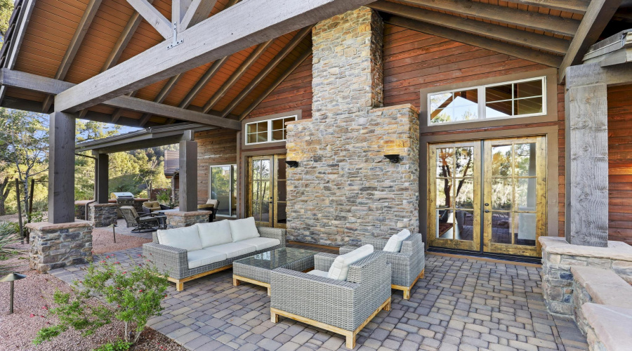 Rear Patio