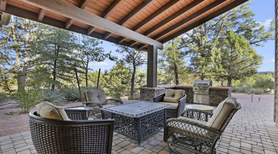 Rear Patio