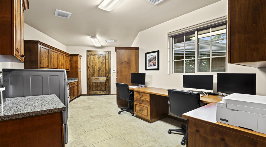 Office & Laundry Room