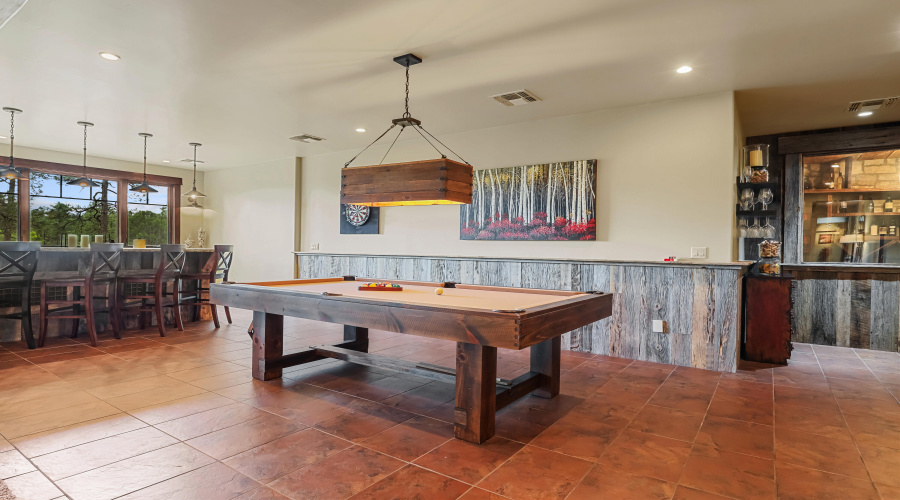 Lower Level Pool Table