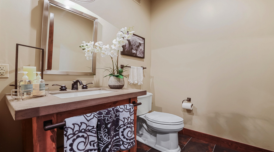 Lower Level Powder Room