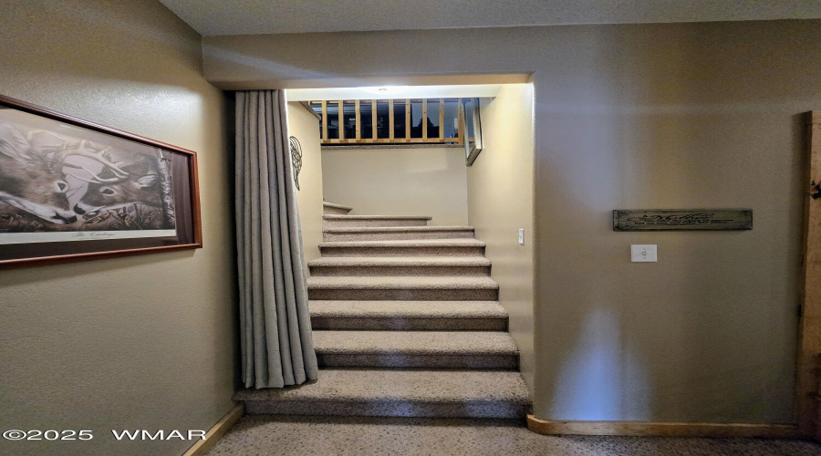 Stairs to bonus room