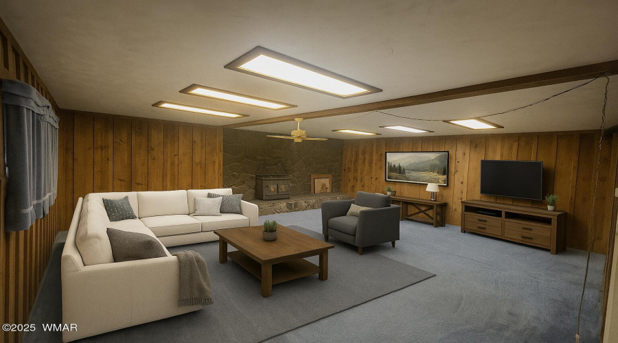 Cozy Rustic Living Room Escape