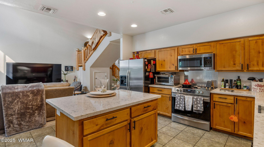 New stainless appliances