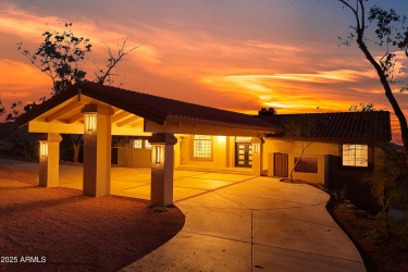 Porte Cochere 1-Dusk