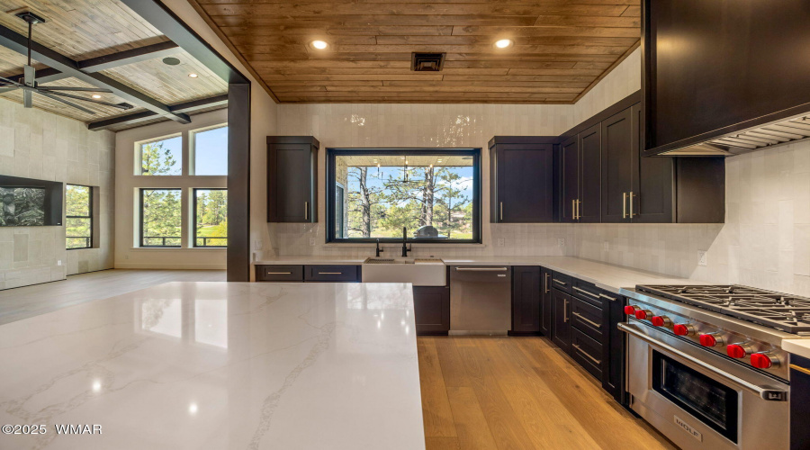 Spacious Kitchen with Island