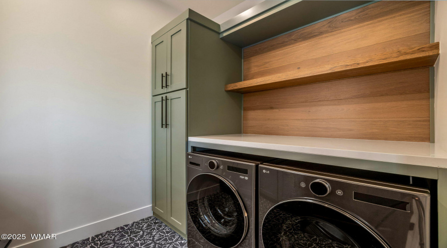 Main Level Laundry w/ Folding station